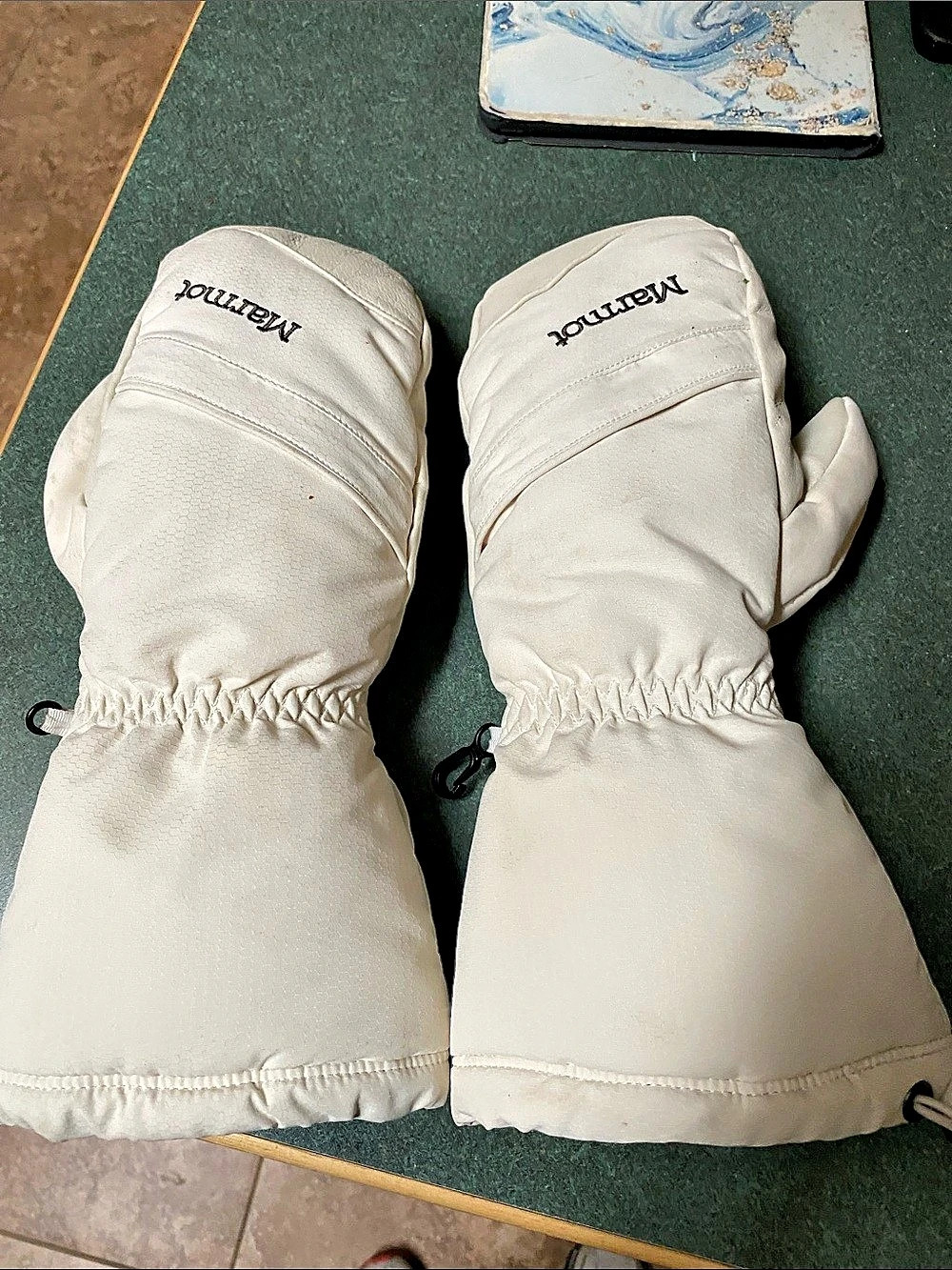 Marmot Expedition Mitts Ski Mittens White Medium